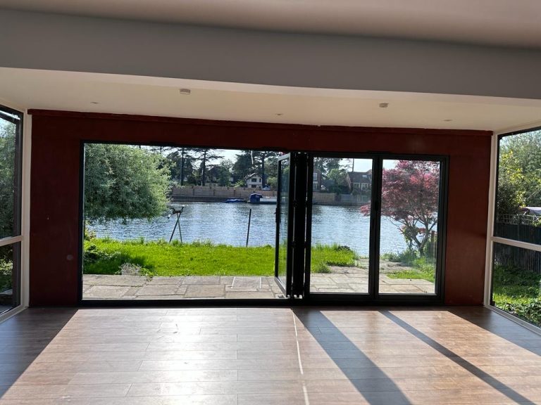 Staines, Greater London – Upvc windows and aluminium bifold door